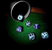 Yahtzee dice